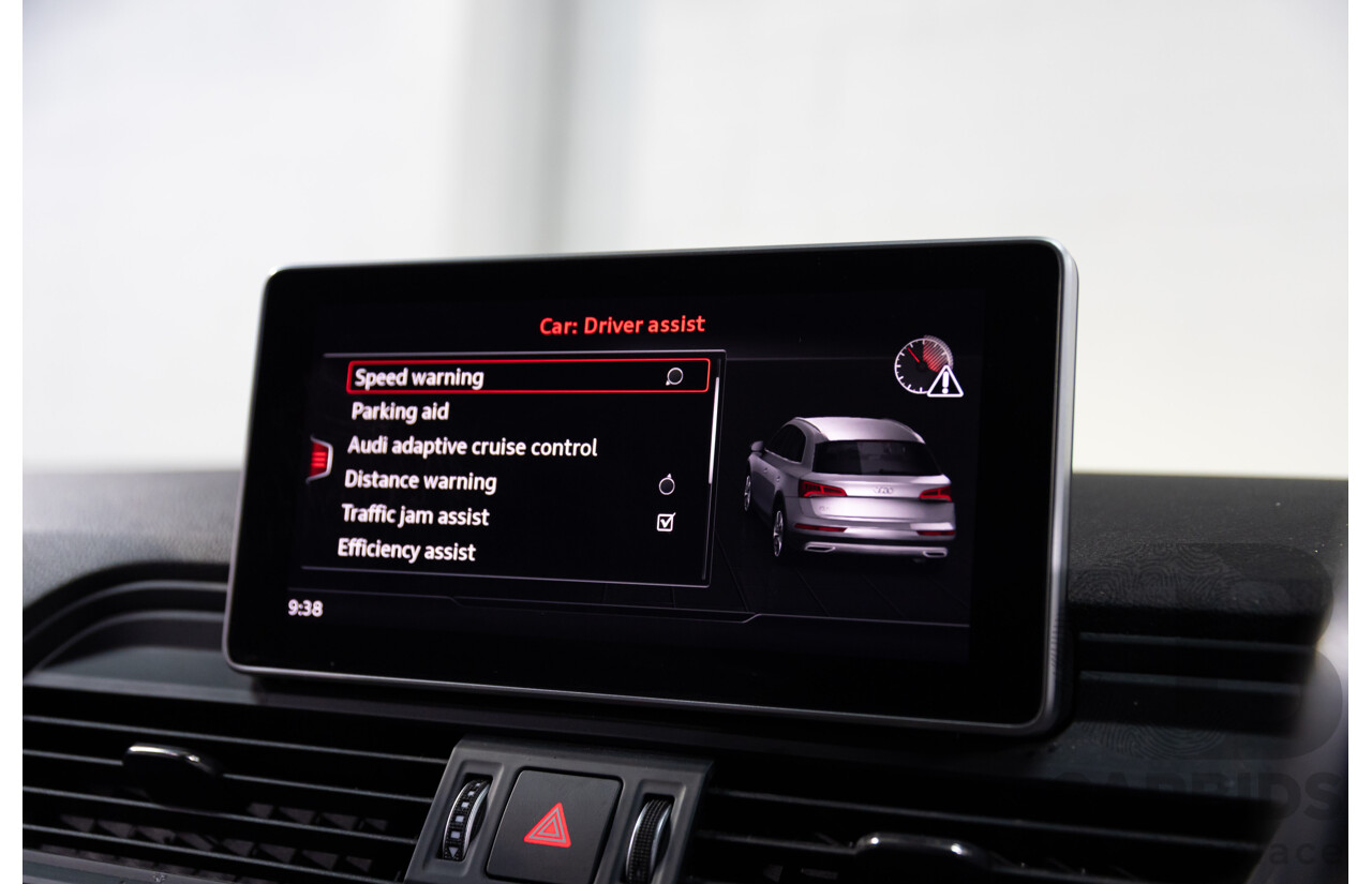 10/2019 Audi Q5 40 TDI Quattro Sport (AWD) FY MY19 4d Wagon Monsoon Grey Metallic Turbo Diesel 2.0L