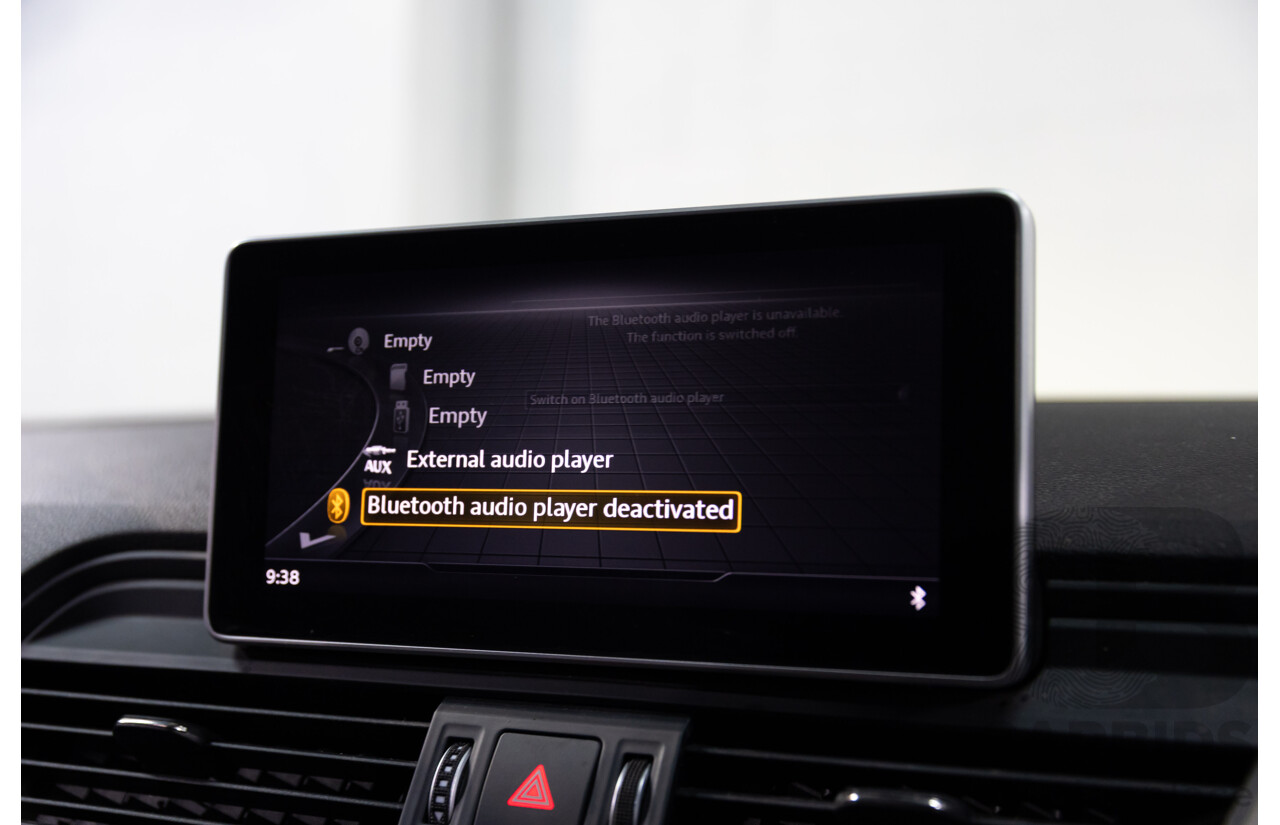 10/2019 Audi Q5 40 TDI Quattro Sport (AWD) FY MY19 4d Wagon Monsoon Grey Metallic Turbo Diesel 2.0L