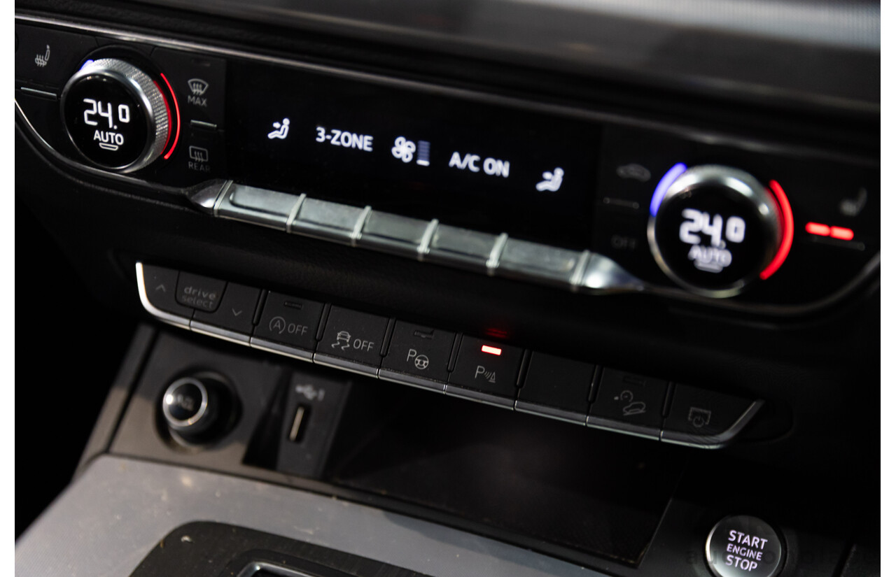 10/2019 Audi Q5 40 TDI Quattro Sport (AWD) FY MY19 4d Wagon Monsoon Grey Metallic Turbo Diesel 2.0L