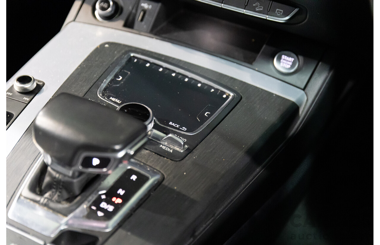 10/2019 Audi Q5 40 TDI Quattro Sport (AWD) FY MY19 4d Wagon Monsoon Grey Metallic Turbo Diesel 2.0L