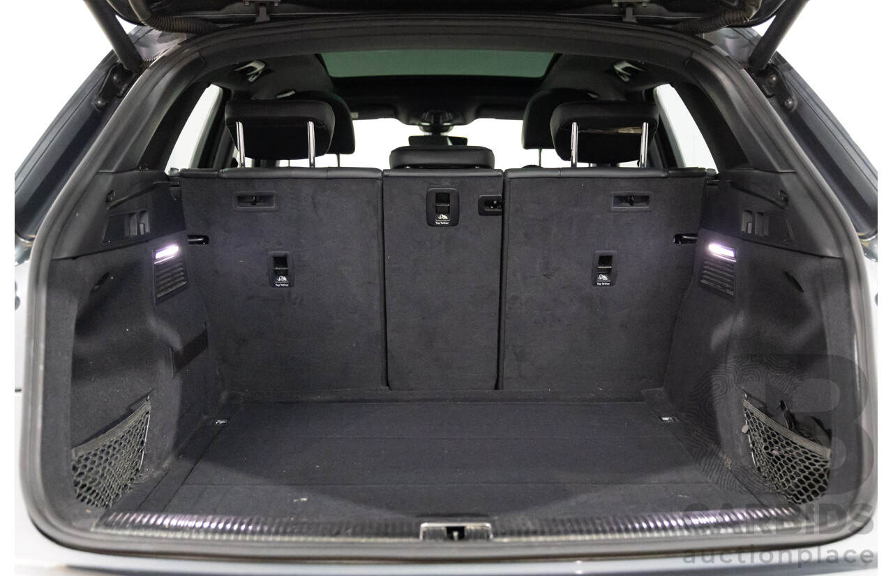 10/2019 Audi Q5 40 TDI Quattro Sport (AWD) FY MY19 4d Wagon Monsoon Grey Metallic Turbo Diesel 2.0L