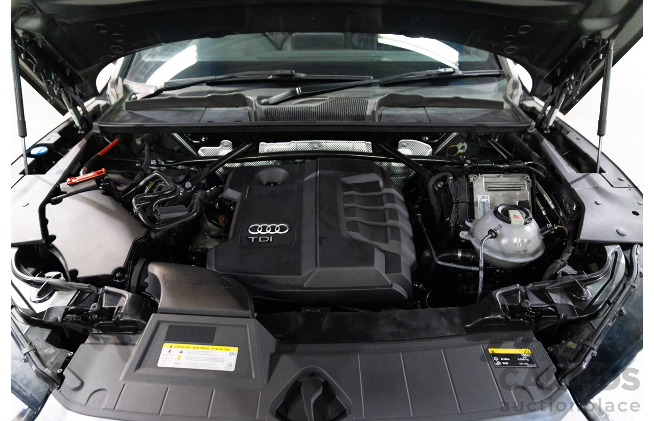 10/2019 Audi Q5 40 TDI Quattro Sport (AWD) FY MY19 4d Wagon Monsoon Grey Metallic Turbo Diesel 2.0L