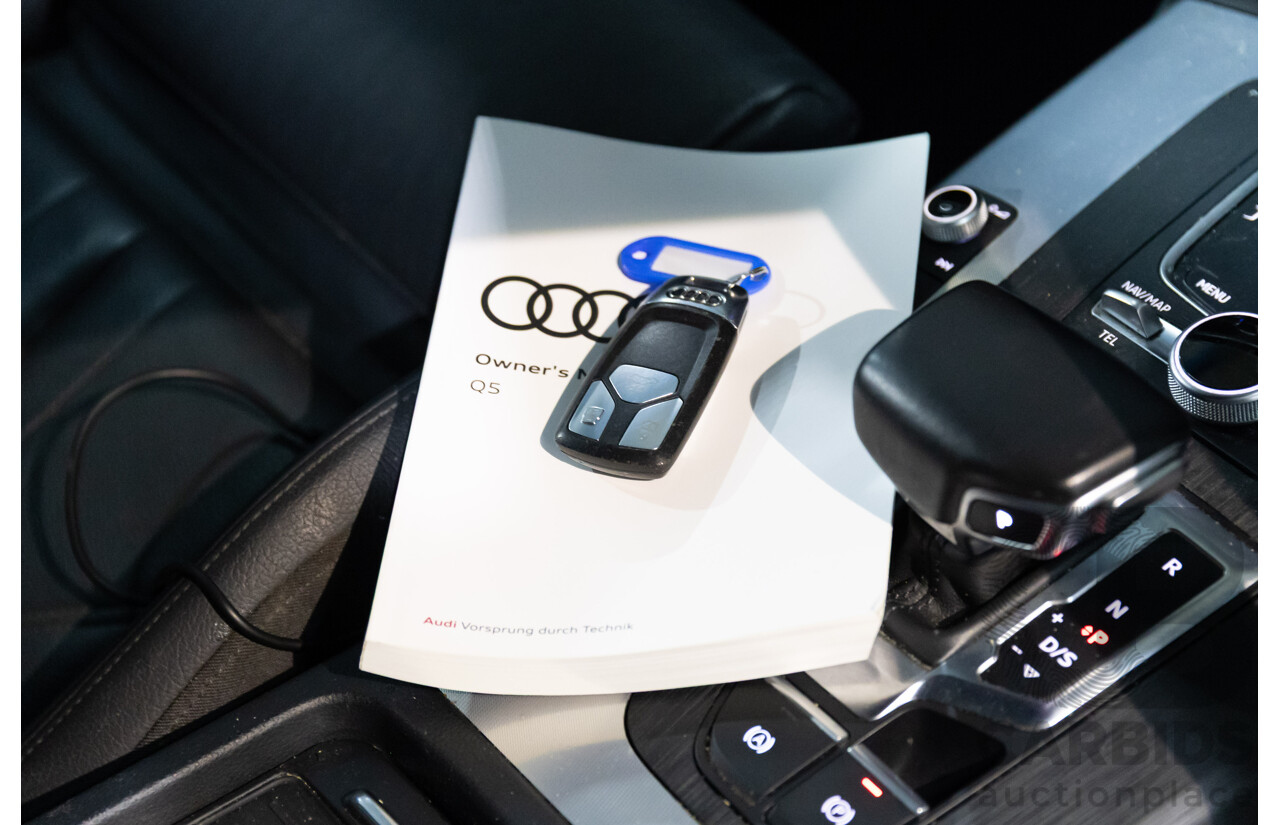 10/2019 Audi Q5 40 TDI Quattro Sport (AWD) FY MY19 4d Wagon Monsoon Grey Metallic Turbo Diesel 2.0L