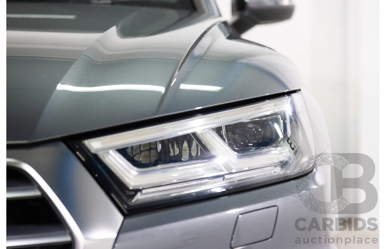 10/2019 Audi Q5 40 TDI Quattro Sport (AWD) FY MY19 4d Wagon Monsoon Grey Metallic Turbo Diesel 2.0L