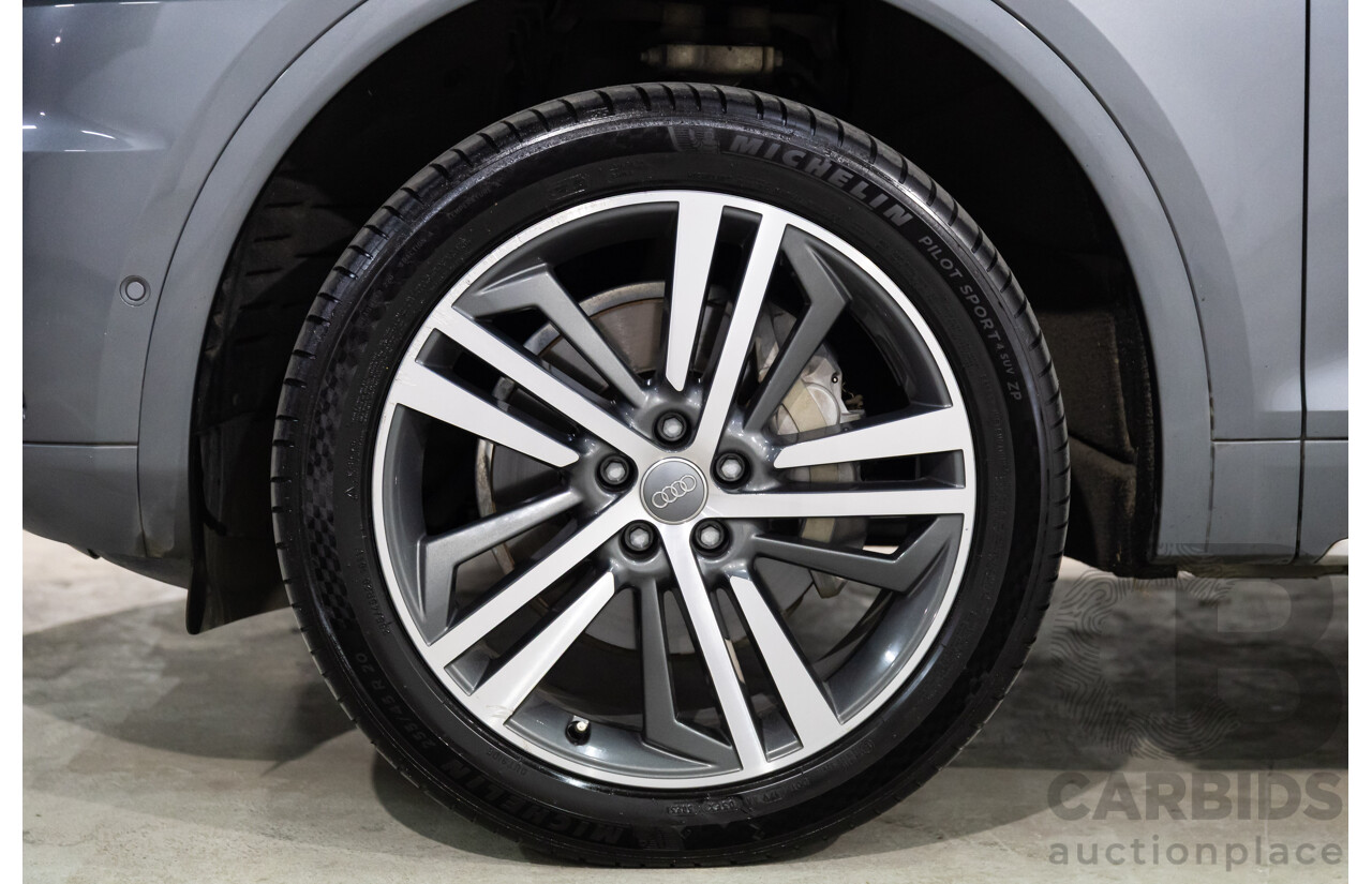 10/2019 Audi Q5 40 TDI Quattro Sport (AWD) FY MY19 4d Wagon Monsoon Grey Metallic Turbo Diesel 2.0L