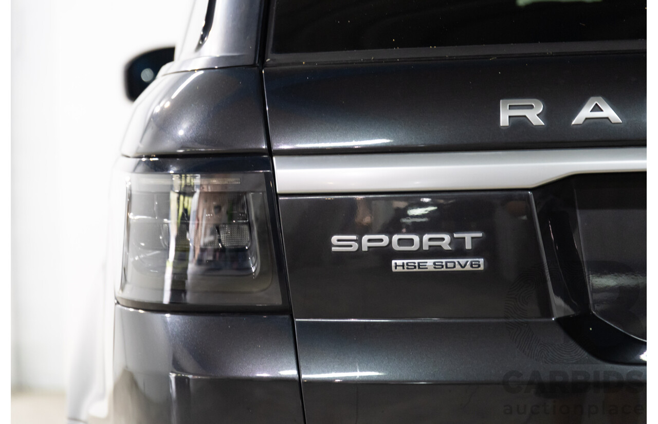 05/2015 Land Rover Range Rover Sport 3.0 SDV6 HSE (AWD) LW MY16 4d Wagon Causeway Grey Metallic Turbo Diesel V6 3.0L