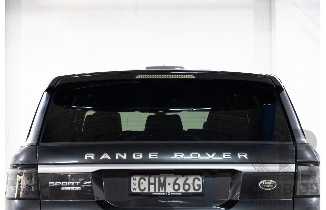 05/2015 Land Rover Range Rover Sport 3.0 SDV6 HSE (AWD) LW MY16 4d Wagon Causeway Grey Metallic Turbo Diesel V6 3.0L