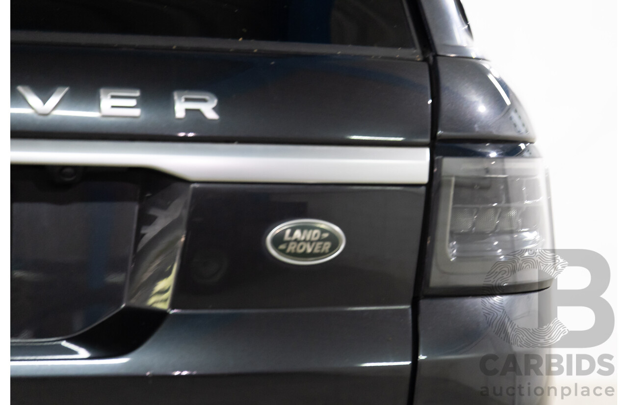 05/2015 Land Rover Range Rover Sport 3.0 SDV6 HSE (AWD) LW MY16 4d Wagon Causeway Grey Metallic Turbo Diesel V6 3.0L