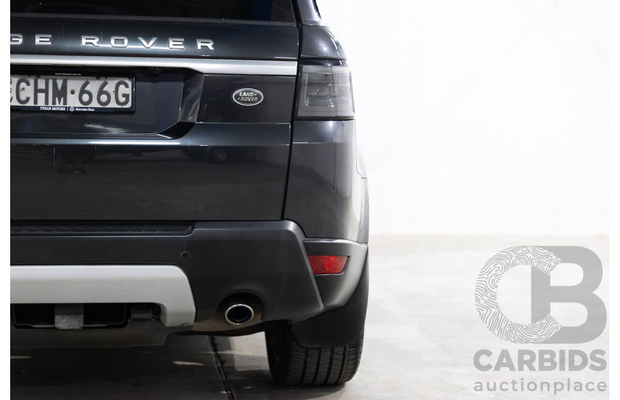 05/2015 Land Rover Range Rover Sport 3.0 SDV6 HSE (AWD) LW MY16 4d Wagon Causeway Grey Metallic Turbo Diesel V6 3.0L
