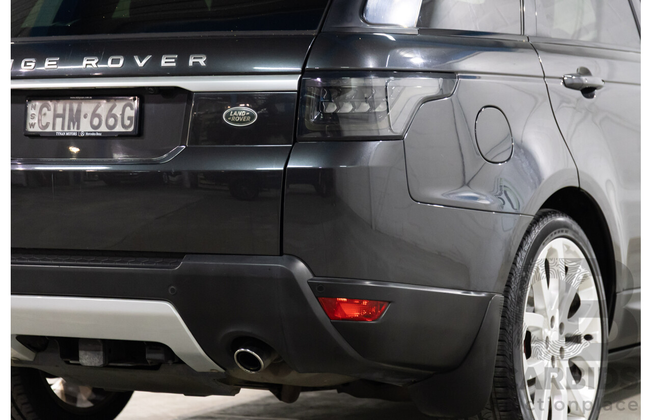 05/2015 Land Rover Range Rover Sport 3.0 SDV6 HSE (AWD) LW MY16 4d Wagon Causeway Grey Metallic Turbo Diesel V6 3.0L