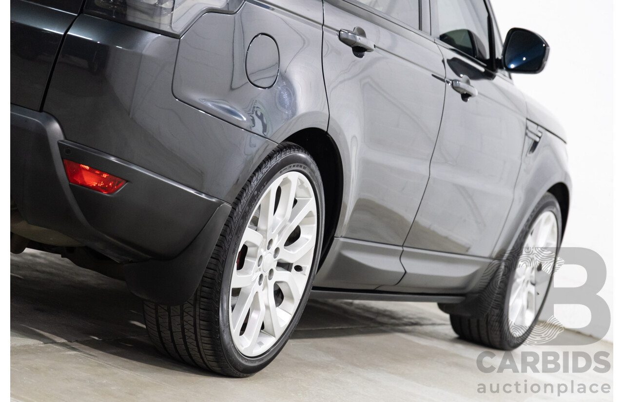 05/2015 Land Rover Range Rover Sport 3.0 SDV6 HSE (AWD) LW MY16 4d Wagon Causeway Grey Metallic Turbo Diesel V6 3.0L