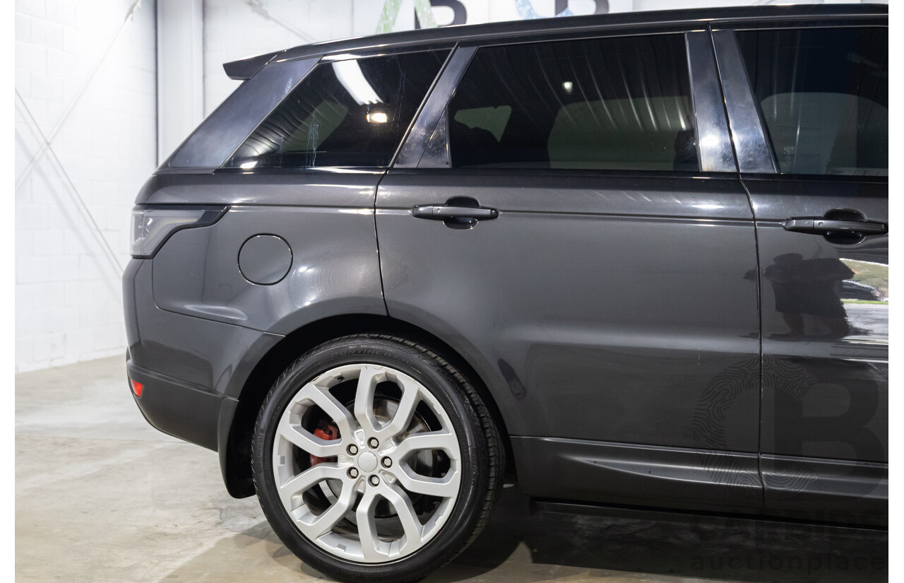 05/2015 Land Rover Range Rover Sport 3.0 SDV6 HSE (AWD) LW MY16 4d Wagon Causeway Grey Metallic Turbo Diesel V6 3.0L