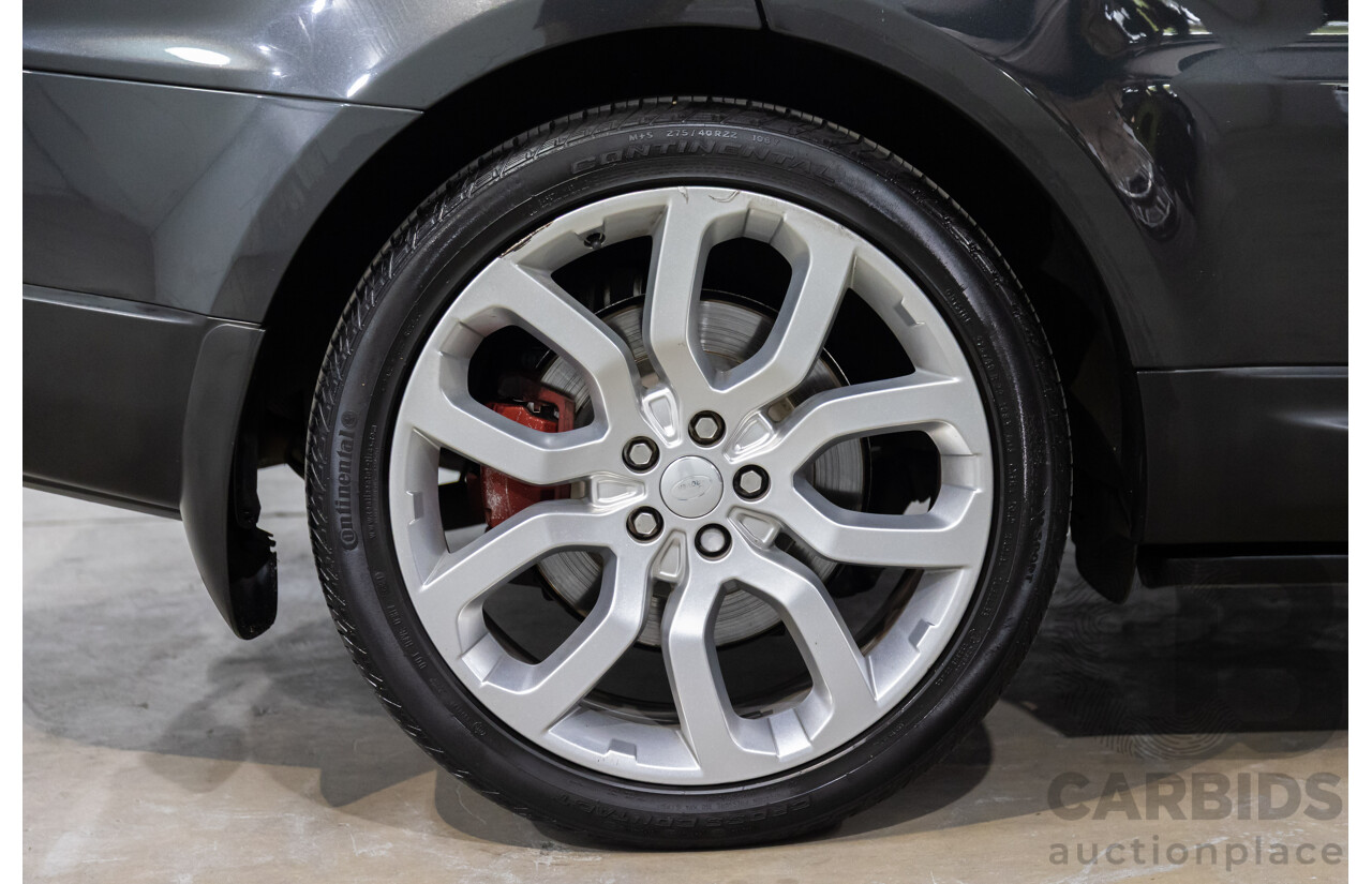 05/2015 Land Rover Range Rover Sport 3.0 SDV6 HSE (AWD) LW MY16 4d Wagon Causeway Grey Metallic Turbo Diesel V6 3.0L