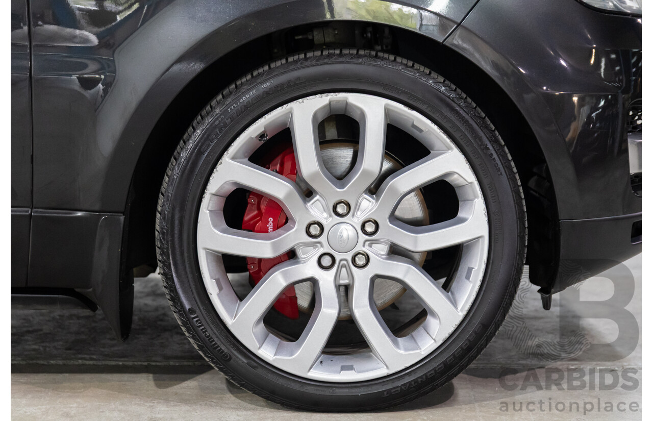 05/2015 Land Rover Range Rover Sport 3.0 SDV6 HSE (AWD) LW MY16 4d Wagon Causeway Grey Metallic Turbo Diesel V6 3.0L