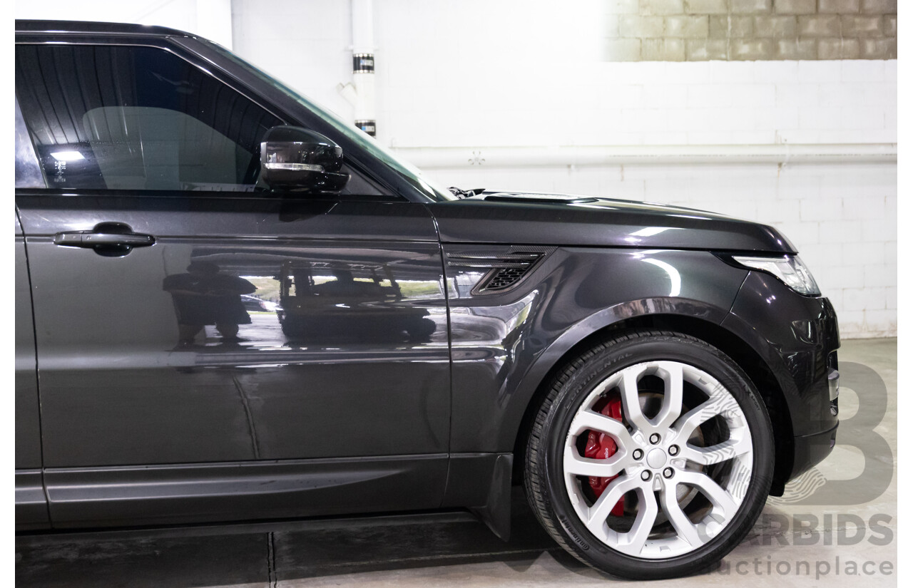 05/2015 Land Rover Range Rover Sport 3.0 SDV6 HSE (AWD) LW MY16 4d Wagon Causeway Grey Metallic Turbo Diesel V6 3.0L