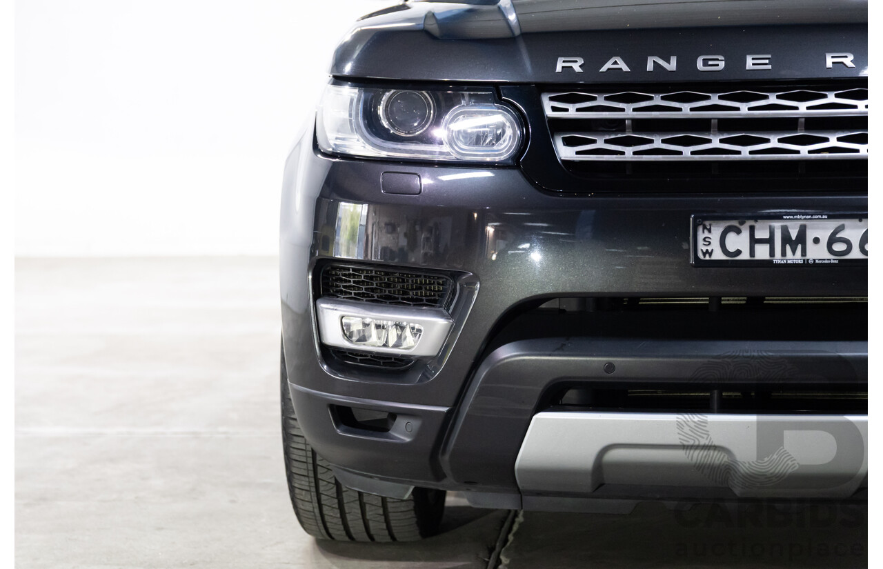 05/2015 Land Rover Range Rover Sport 3.0 SDV6 HSE (AWD) LW MY16 4d Wagon Causeway Grey Metallic Turbo Diesel V6 3.0L