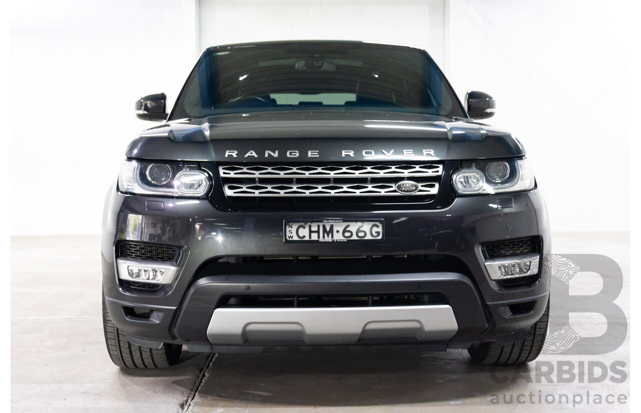 05/2015 Land Rover Range Rover Sport 3.0 SDV6 HSE (AWD) LW MY16 4d Wagon Causeway Grey Metallic Turbo Diesel V6 3.0L
