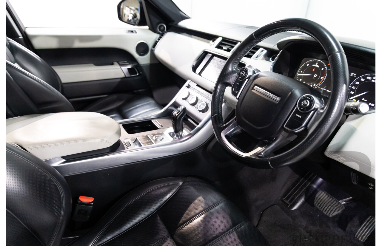 05/2015 Land Rover Range Rover Sport 3.0 SDV6 HSE (AWD) LW MY16 4d Wagon Causeway Grey Metallic Turbo Diesel V6 3.0L