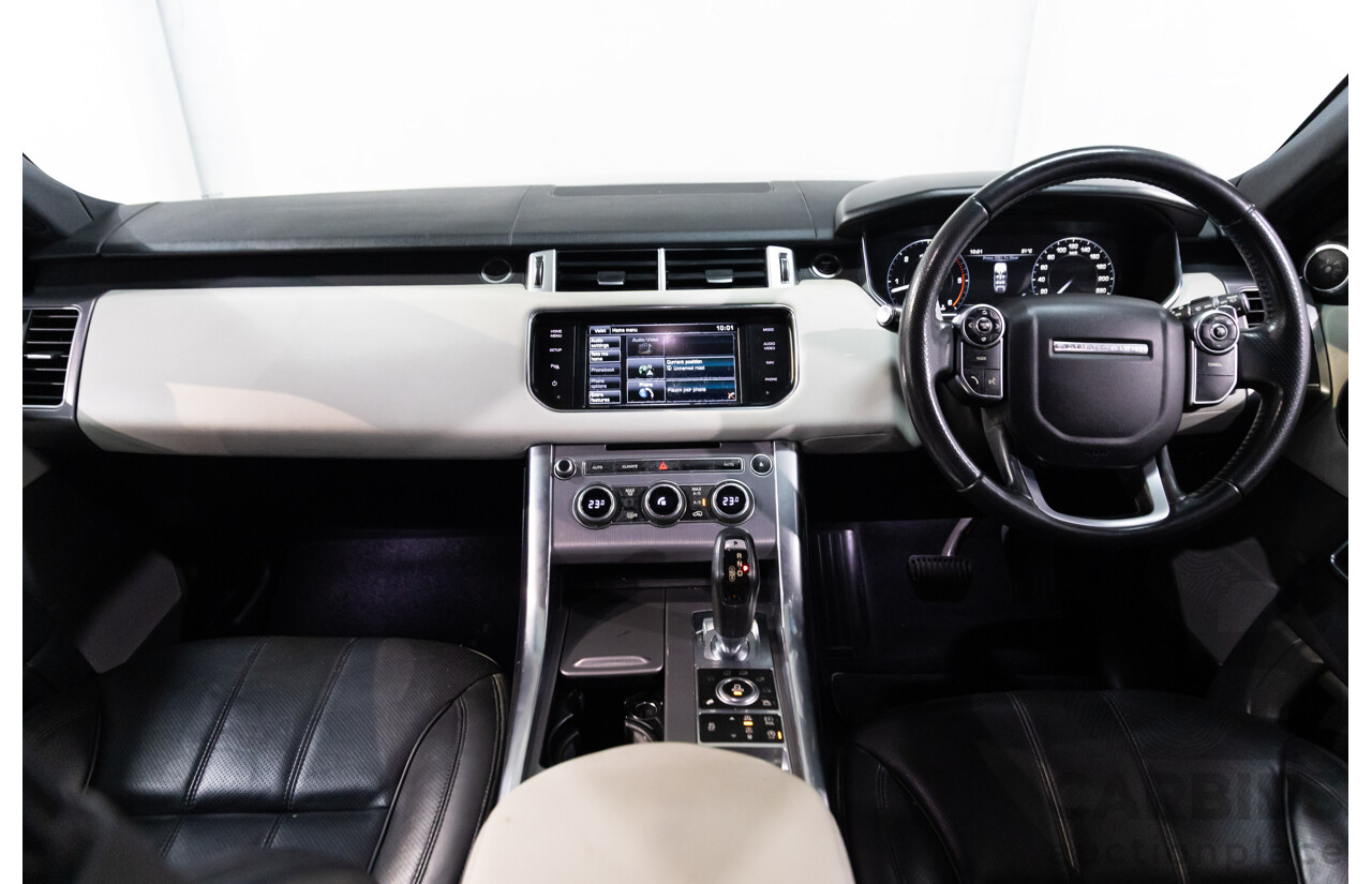 05/2015 Land Rover Range Rover Sport 3.0 SDV6 HSE (AWD) LW MY16 4d Wagon Causeway Grey Metallic Turbo Diesel V6 3.0L