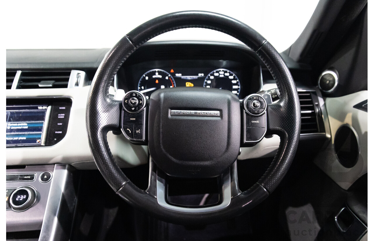 05/2015 Land Rover Range Rover Sport 3.0 SDV6 HSE (AWD) LW MY16 4d Wagon Causeway Grey Metallic Turbo Diesel V6 3.0L