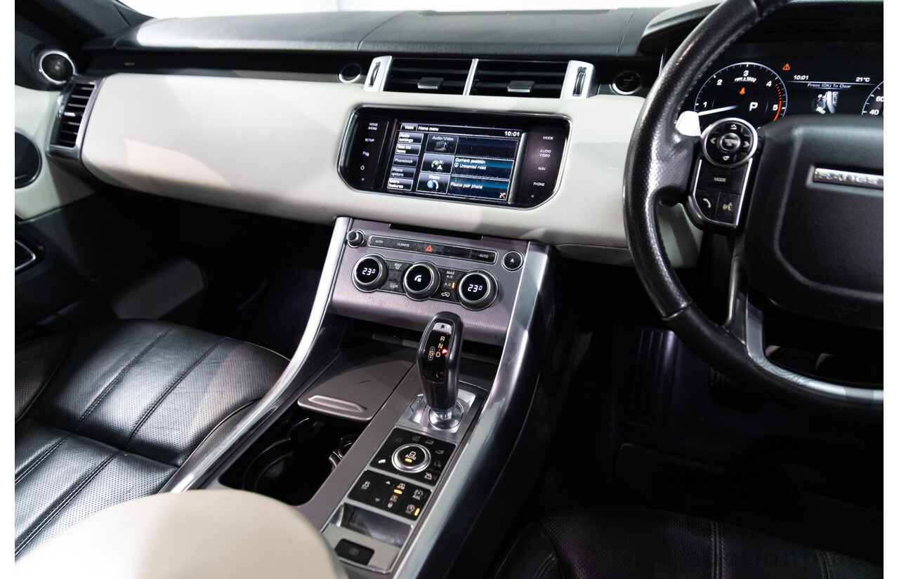 05/2015 Land Rover Range Rover Sport 3.0 SDV6 HSE (AWD) LW MY16 4d Wagon Causeway Grey Metallic Turbo Diesel V6 3.0L