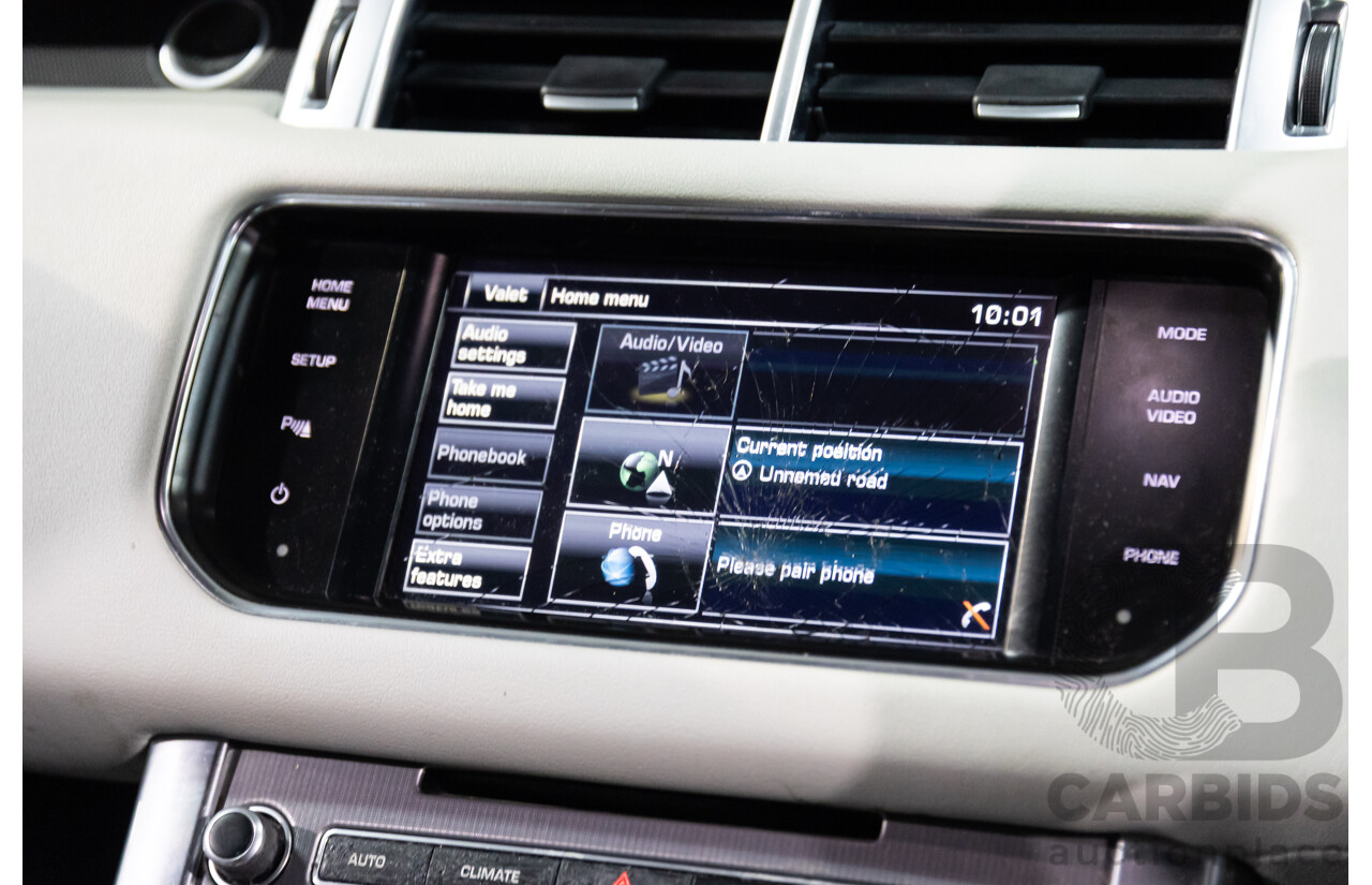 05/2015 Land Rover Range Rover Sport 3.0 SDV6 HSE (AWD) LW MY16 4d Wagon Causeway Grey Metallic Turbo Diesel V6 3.0L