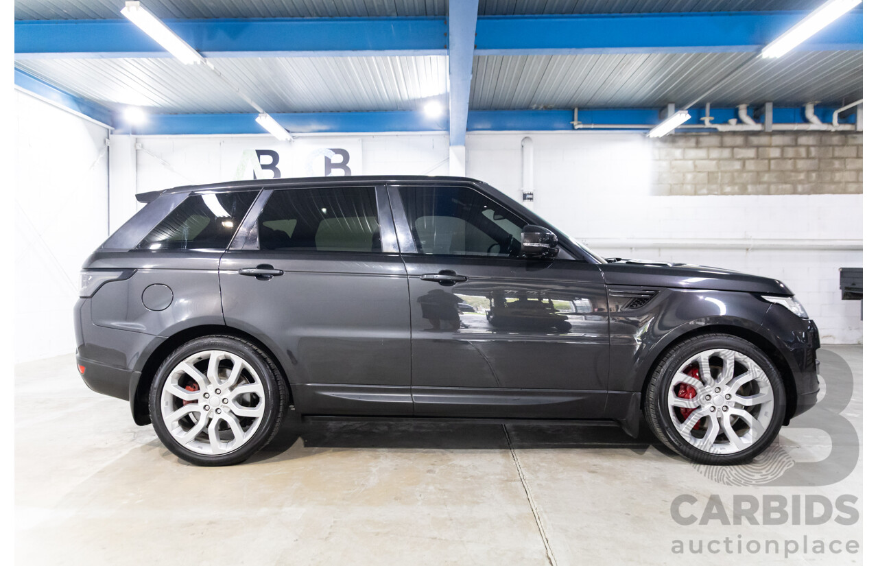 05/2015 Land Rover Range Rover Sport 3.0 SDV6 HSE (AWD) LW MY16 4d Wagon Causeway Grey Metallic Turbo Diesel V6 3.0L