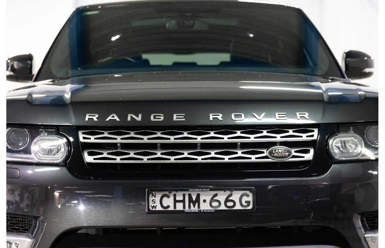 05/2015 Land Rover Range Rover Sport 3.0 SDV6 HSE (AWD) LW MY16 4d Wagon Causeway Grey Metallic Turbo Diesel V6 3.0L