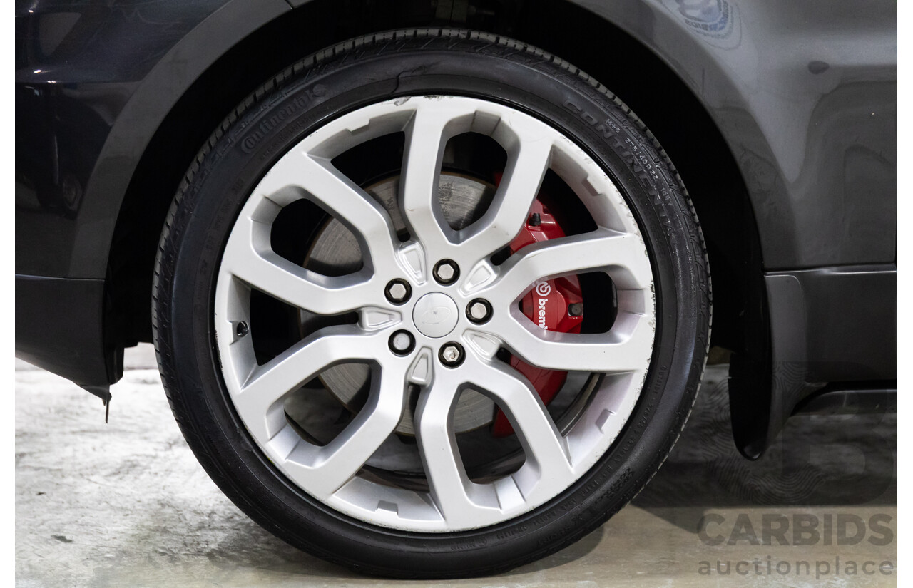 05/2015 Land Rover Range Rover Sport 3.0 SDV6 HSE (AWD) LW MY16 4d Wagon Causeway Grey Metallic Turbo Diesel V6 3.0L