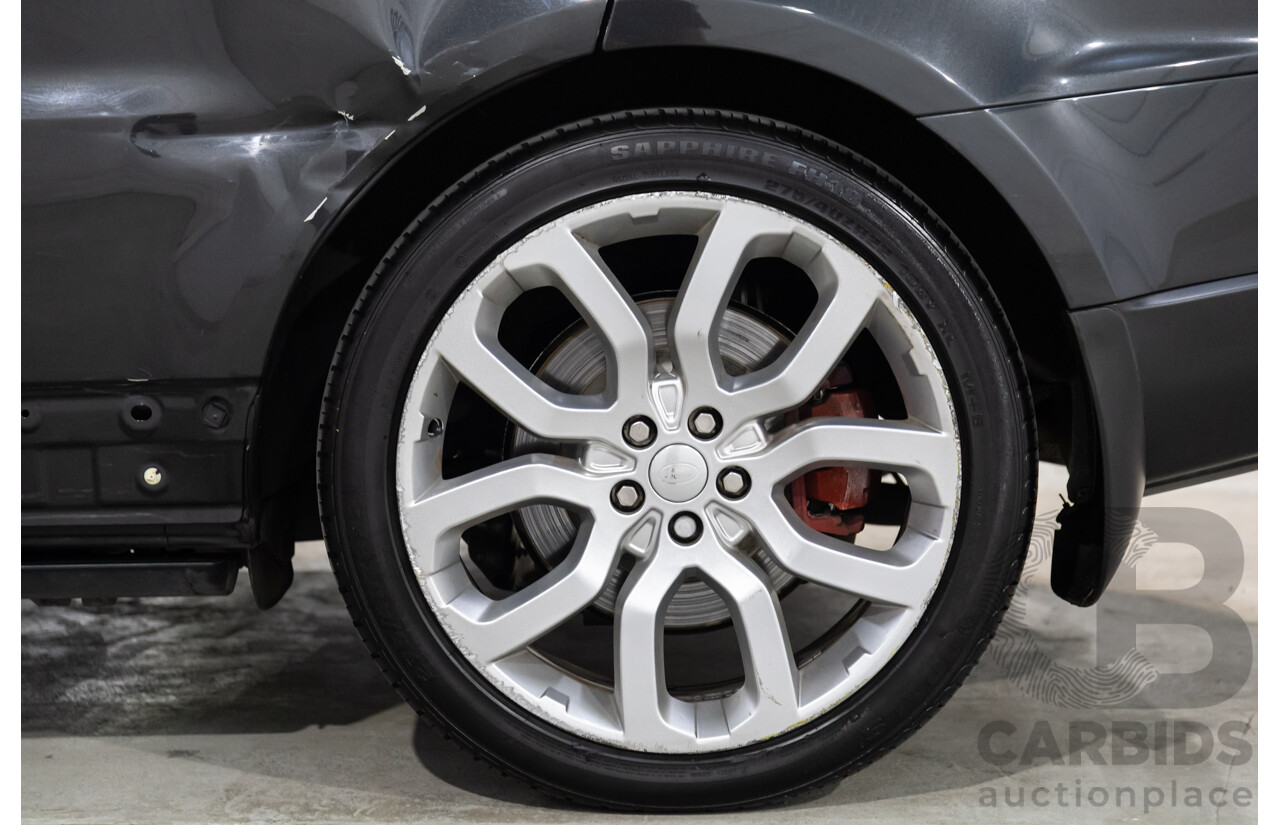 05/2015 Land Rover Range Rover Sport 3.0 SDV6 HSE (AWD) LW MY16 4d Wagon Causeway Grey Metallic Turbo Diesel V6 3.0L