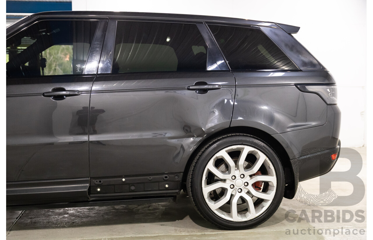 05/2015 Land Rover Range Rover Sport 3.0 SDV6 HSE (AWD) LW MY16 4d Wagon Causeway Grey Metallic Turbo Diesel V6 3.0L