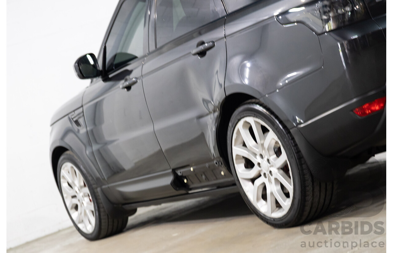 05/2015 Land Rover Range Rover Sport 3.0 SDV6 HSE (AWD) LW MY16 4d Wagon Causeway Grey Metallic Turbo Diesel V6 3.0L
