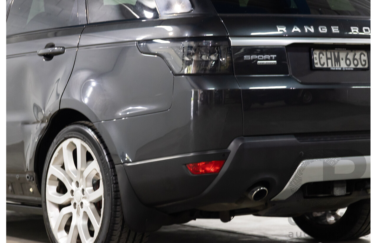 05/2015 Land Rover Range Rover Sport 3.0 SDV6 HSE (AWD) LW MY16 4d Wagon Causeway Grey Metallic Turbo Diesel V6 3.0L