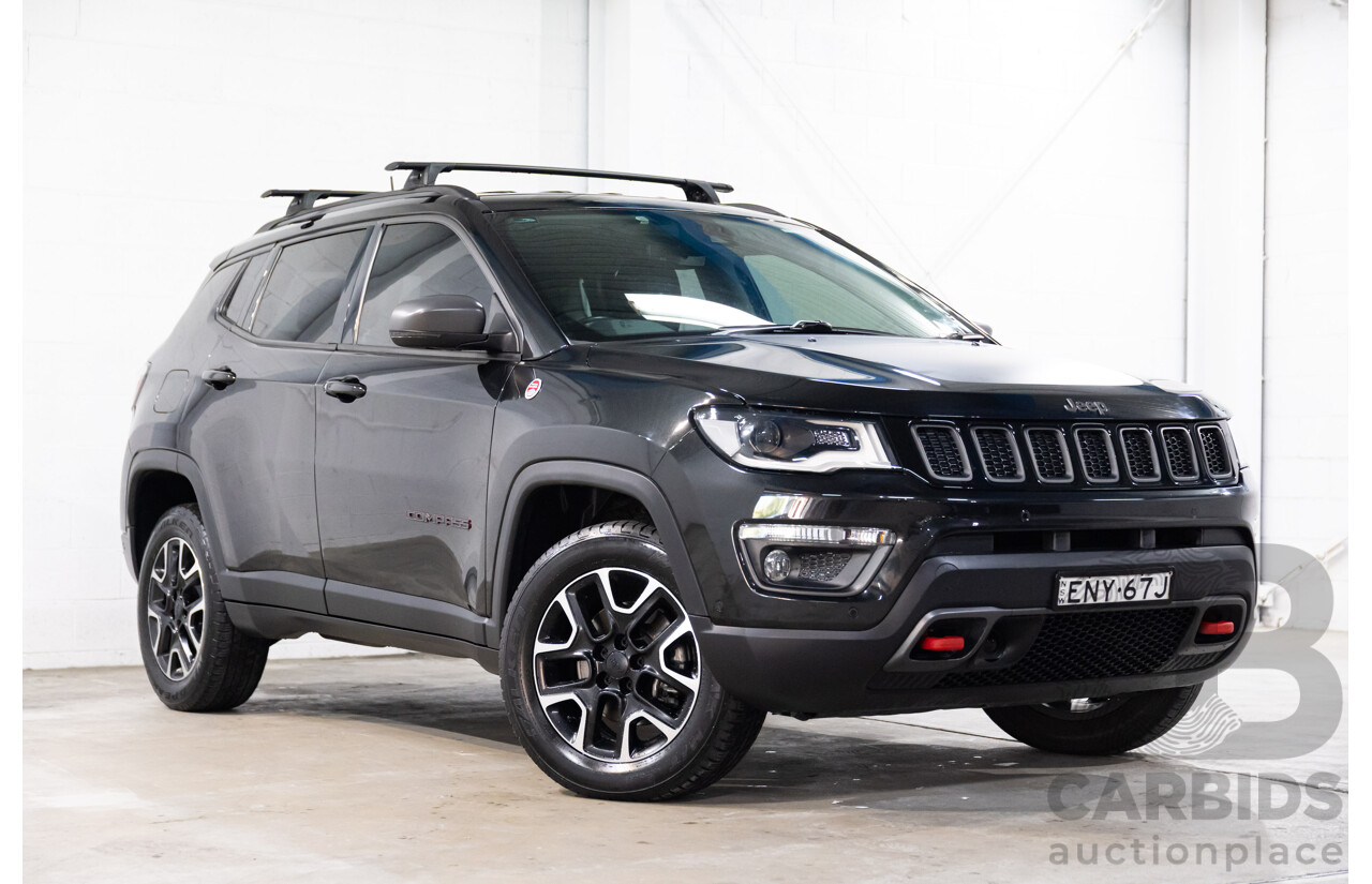 03/2021 Jeep Compass Trailhawk (4x4) M6 MY20 5d Wagon Brilliant Black Pearl Turbo 2.0L