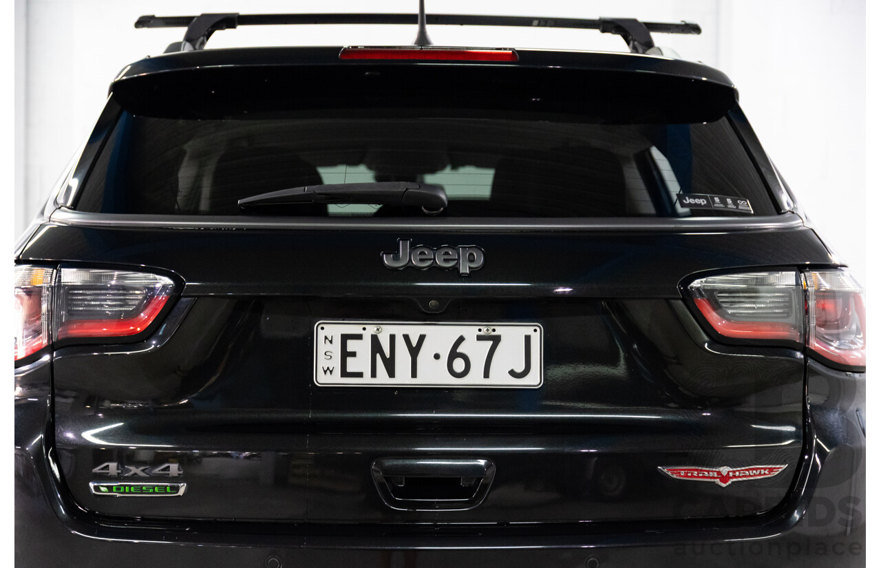 03/2021 Jeep Compass Trailhawk (4x4) M6 MY20 5d Wagon Brilliant Black Pearl Turbo 2.0L