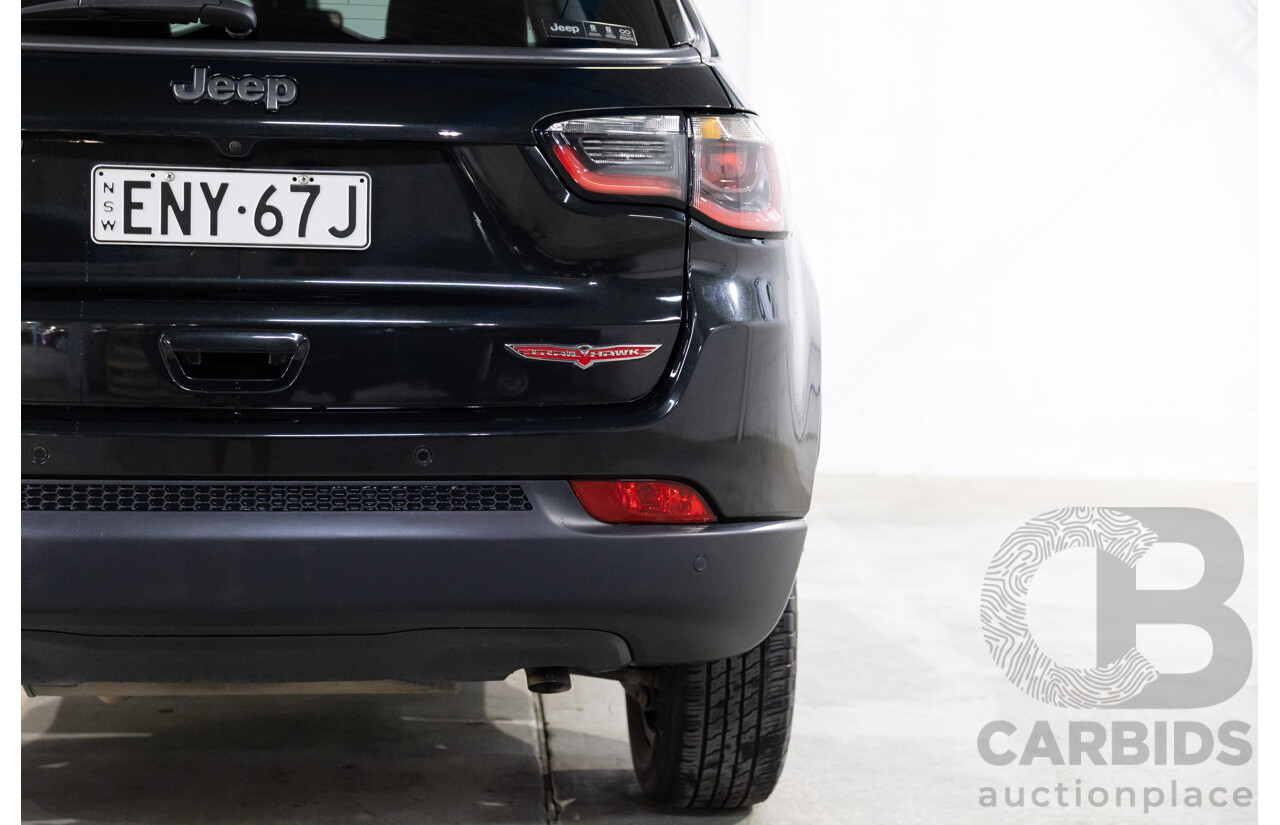 03/2021 Jeep Compass Trailhawk (4x4) M6 MY20 5d Wagon Brilliant Black Pearl Turbo 2.0L