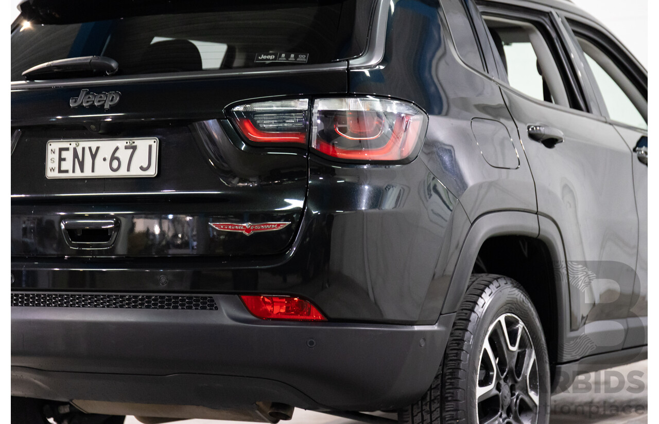 03/2021 Jeep Compass Trailhawk (4x4) M6 MY20 5d Wagon Brilliant Black Pearl Turbo 2.0L