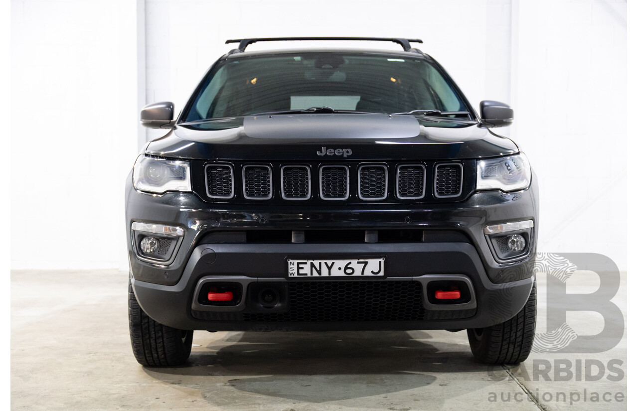 03/2021 Jeep Compass Trailhawk (4x4) M6 MY20 5d Wagon Brilliant Black Pearl Turbo 2.0L