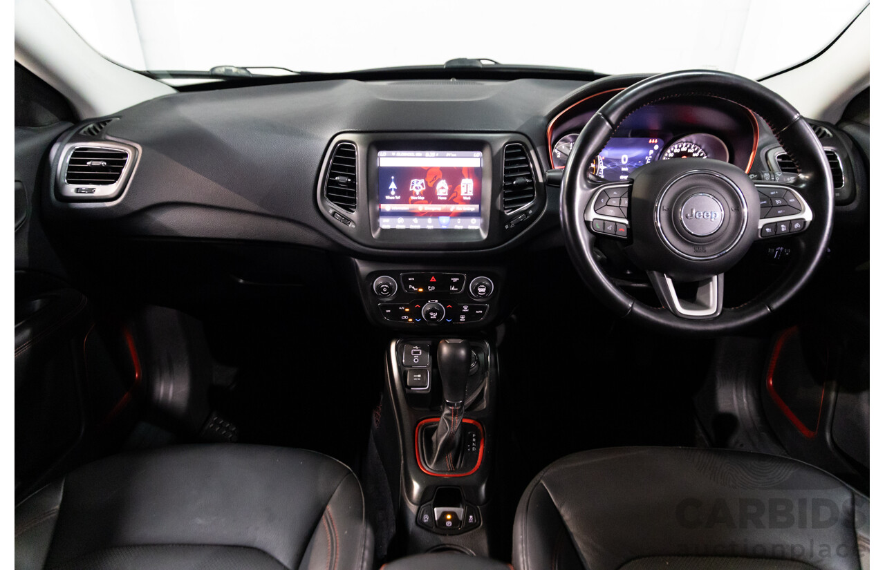 03/2021 Jeep Compass Trailhawk (4x4) M6 MY20 5d Wagon Brilliant Black Pearl Turbo 2.0L