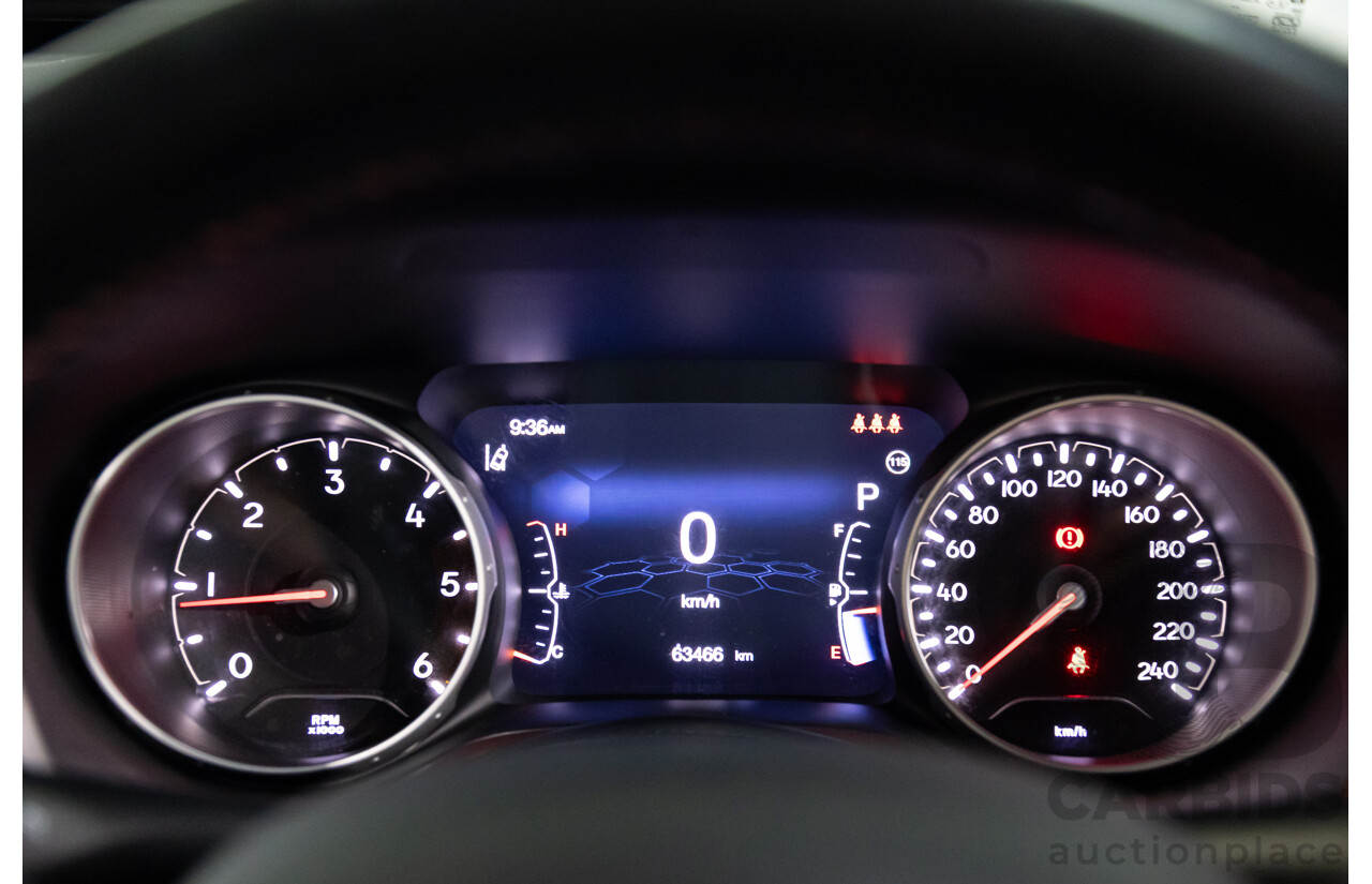 03/2021 Jeep Compass Trailhawk (4x4) M6 MY20 5d Wagon Brilliant Black Pearl Turbo 2.0L