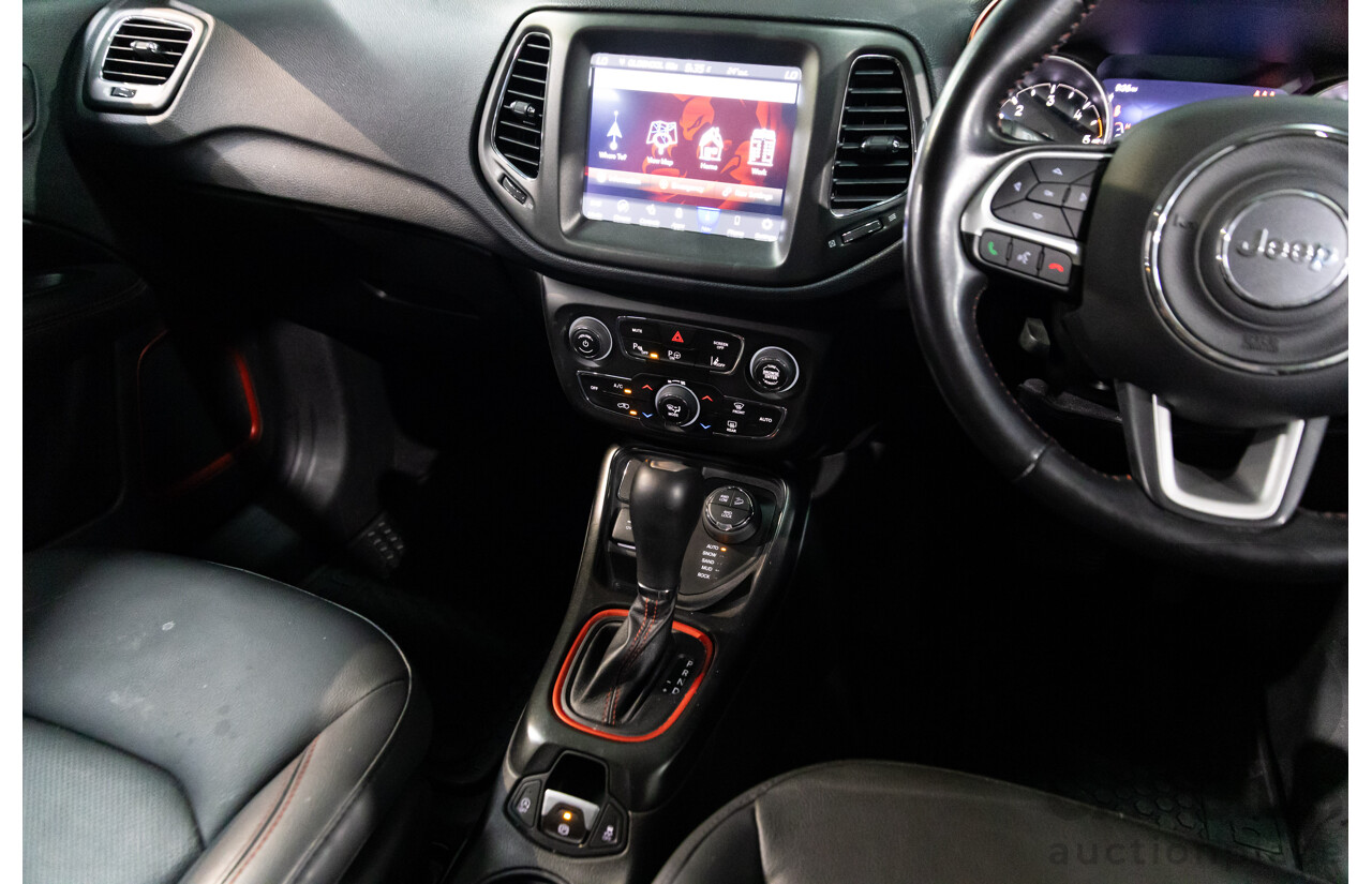 03/2021 Jeep Compass Trailhawk (4x4) M6 MY20 5d Wagon Brilliant Black Pearl Turbo 2.0L