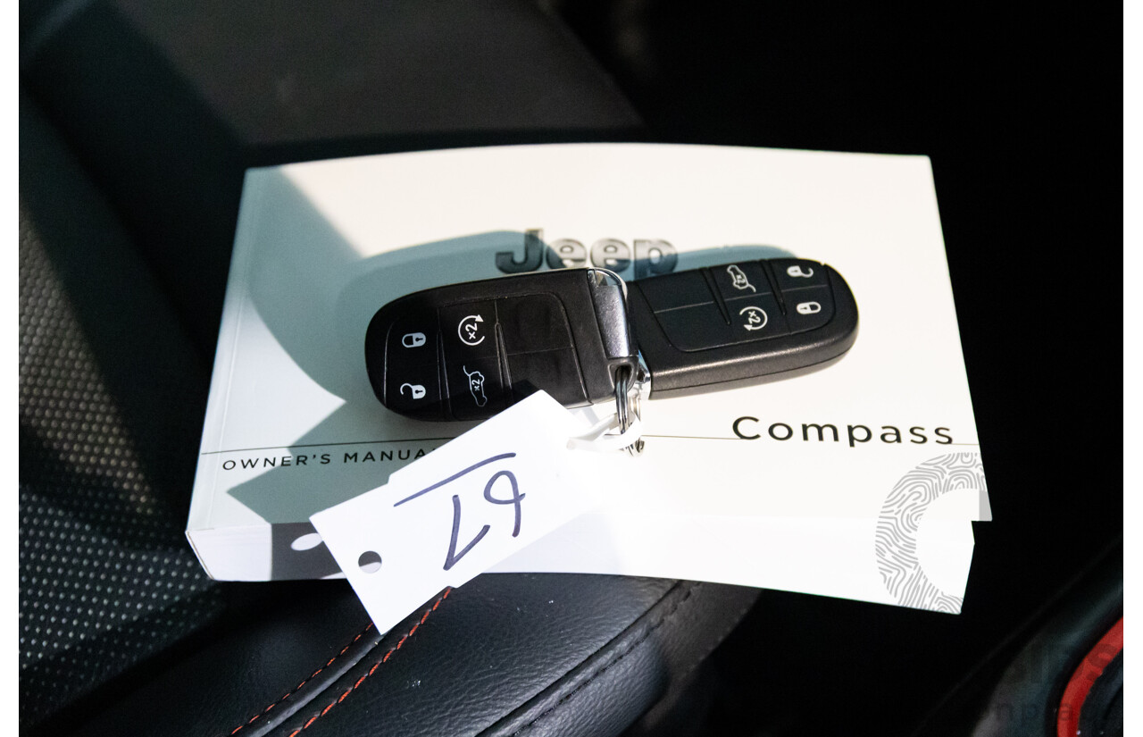 03/2021 Jeep Compass Trailhawk (4x4) M6 MY20 5d Wagon Brilliant Black Pearl Turbo 2.0L