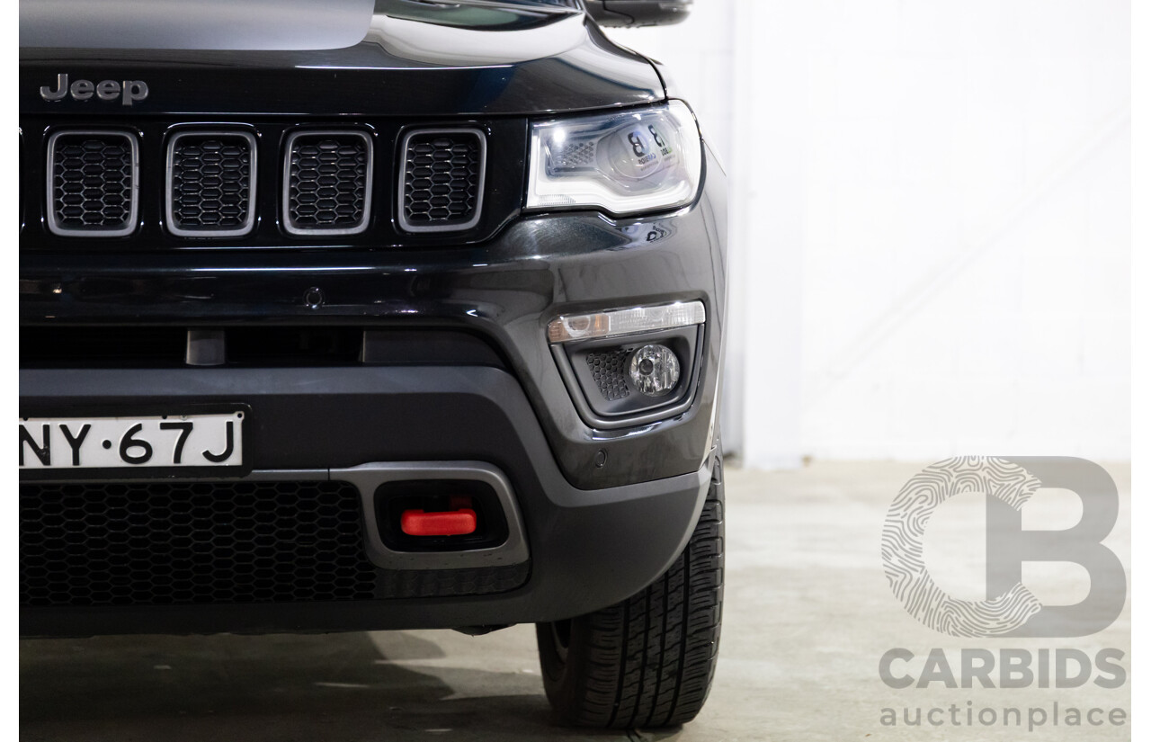 03/2021 Jeep Compass Trailhawk (4x4) M6 MY20 5d Wagon Brilliant Black Pearl Turbo 2.0L