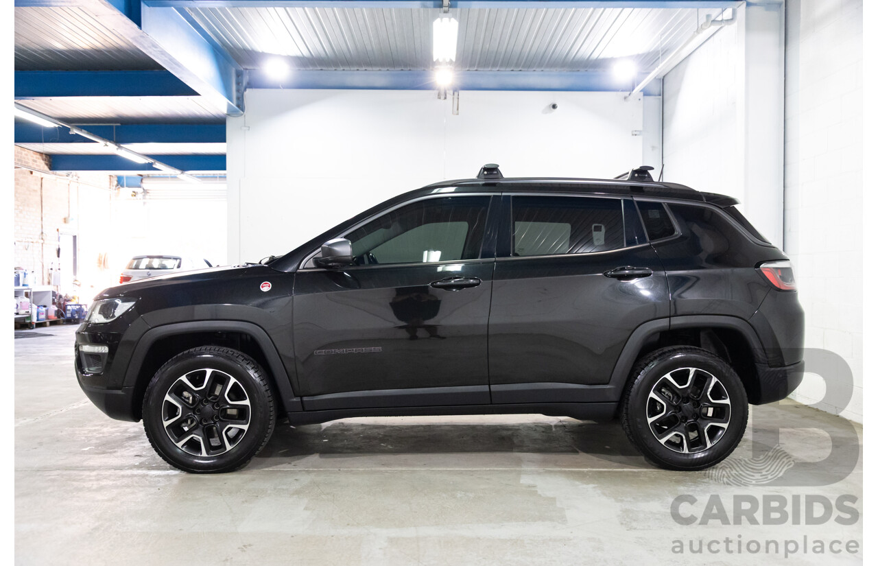 03/2021 Jeep Compass Trailhawk (4x4) M6 MY20 5d Wagon Brilliant Black Pearl Turbo 2.0L