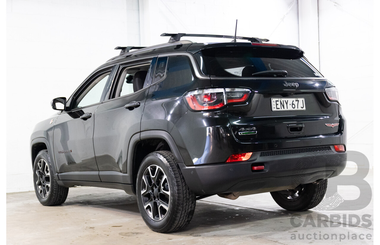 03/2021 Jeep Compass Trailhawk (4x4) M6 MY20 5d Wagon Brilliant Black Pearl Turbo 2.0L