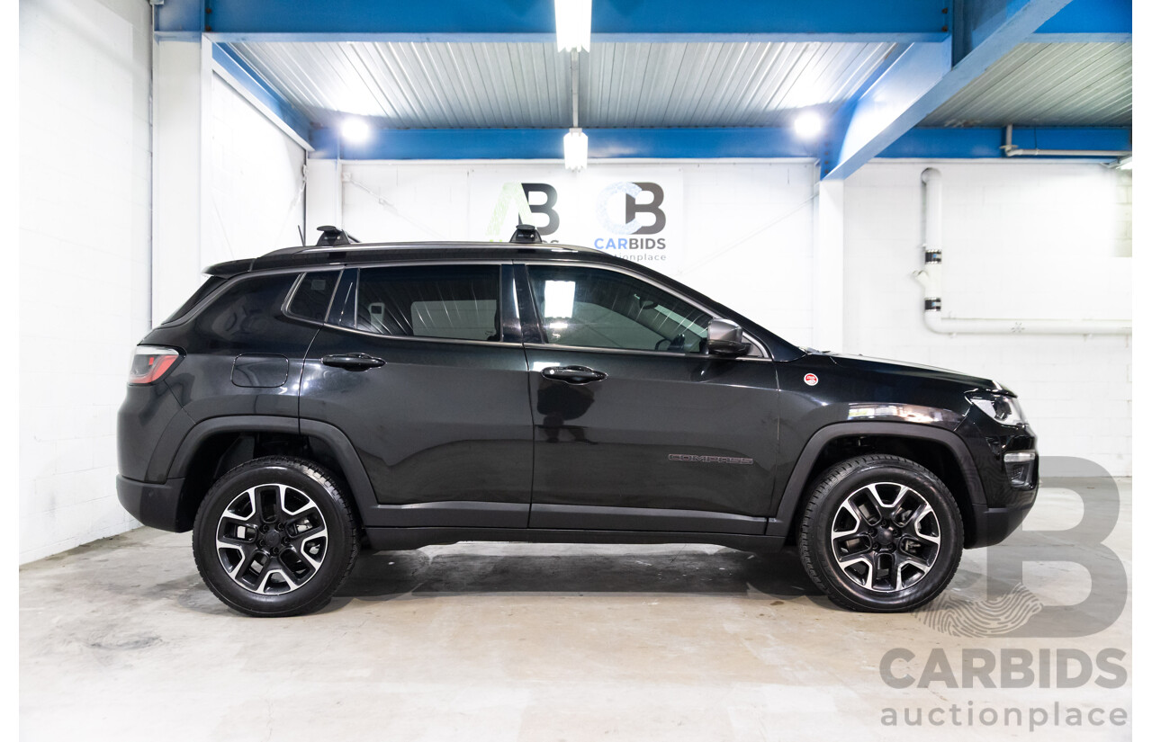 03/2021 Jeep Compass Trailhawk (4x4) M6 MY20 5d Wagon Brilliant Black Pearl Turbo 2.0L