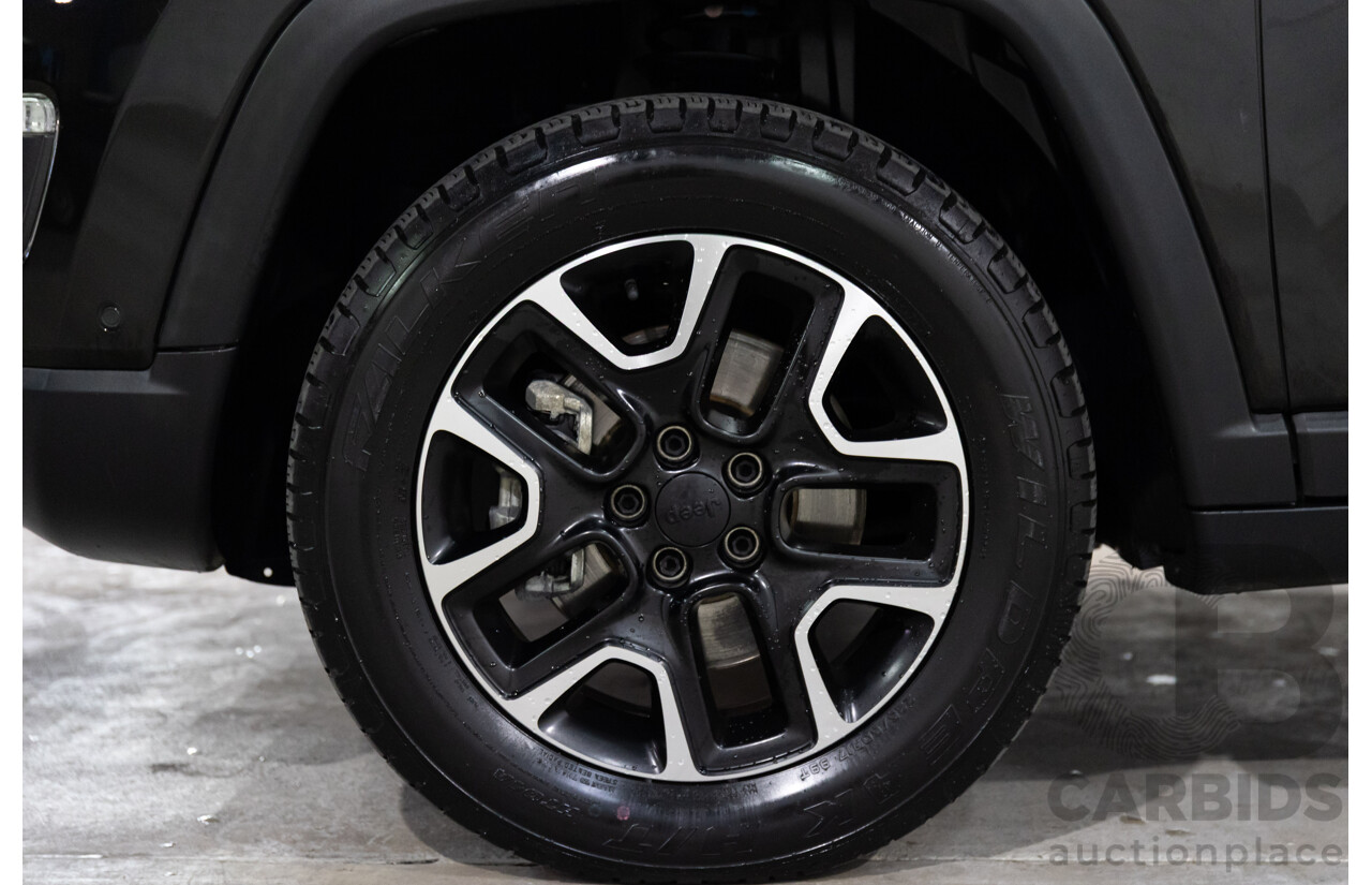 03/2021 Jeep Compass Trailhawk (4x4) M6 MY20 5d Wagon Brilliant Black Pearl Turbo 2.0L