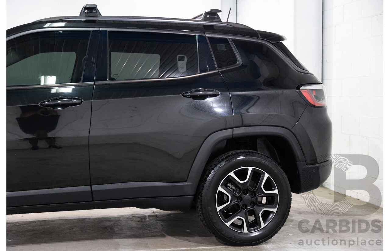 03/2021 Jeep Compass Trailhawk (4x4) M6 MY20 5d Wagon Brilliant Black Pearl Turbo 2.0L