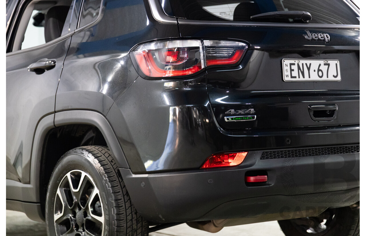 03/2021 Jeep Compass Trailhawk (4x4) M6 MY20 5d Wagon Brilliant Black Pearl Turbo 2.0L