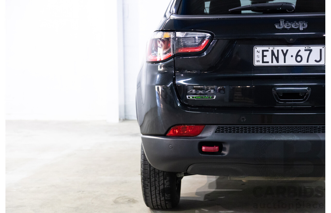 03/2021 Jeep Compass Trailhawk (4x4) M6 MY20 5d Wagon Brilliant Black Pearl Turbo 2.0L